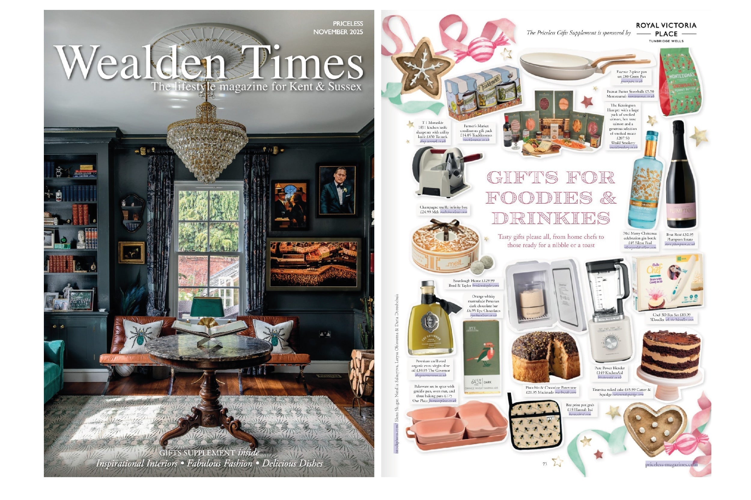 Wealden Times Christmas Gift Guide gifts for foodies featuring Hannah Issi's bee pot grab