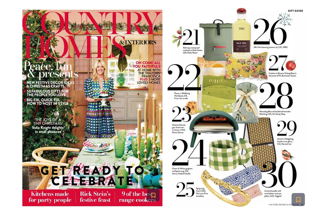 Country Homes & Interiors - '50 Fabulous Present Ideas' Christmas Gift Guide 2025 | Print Feature