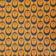 TERRACOTTA HEDGEHOG FABRIC image 0